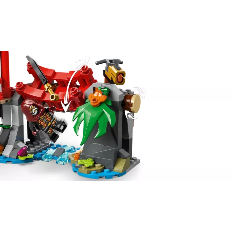 LEGO NINJAGO 71857 Batalla en la casa del árbol de los vehículos ninja