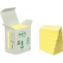 Bloc de notas adhesivas 3M 6531B rectangular amarillo