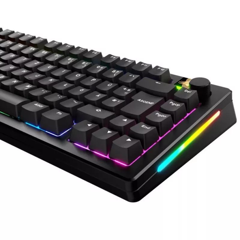 Teclas GLORIOUS GPBT Basics — set de teclas PBT, distribución DE-ISO, negro
