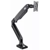 Soporte para monitor GEMBIRD MA-DA1-03 para pantallas de 17–35 pulgadas, 10 kg, VESA 75x75–100x100, pinza de mesa/pasacables de mesa, negro