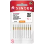 Agujas de máquina de coser SINGER N204511M1003 — modelo 2045 SZ12 BLST, pack de 10, agujas universales para máquina de coser doméstica