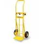 Carretilla STANLEY SXWTD-MT519 — carretilla de acero, 200 kg de carga, 4 ruedas, ruedas de goma de 26 cm