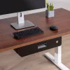 Cajón de escritorio MACLEAN MC-461 diseño ergonómico compacto, montaje sencillo, accesorio bajo la mesa