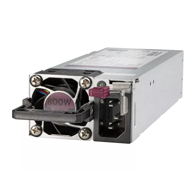 Kit de fuente de alimentación HPE 800W Flex Slot Titanium Hot Plug Low Halogen
