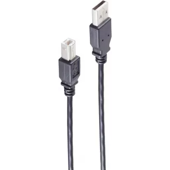 shiverpeaks BS13-23185 cable USB 1,8 m USB 2.0 USB A USB B negro (BS13-23185)