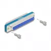 DELOCK Filtro de supresión RF/EMI D-Sub 37 polos conector macho a conector hembra dorado