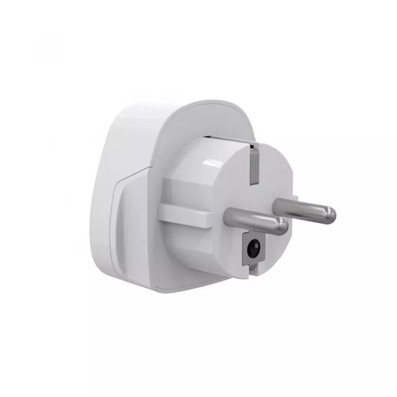 Adaptador de enchufe de viaje GEMBIRD A-AC-EUMINTF — universal a EU, 15A