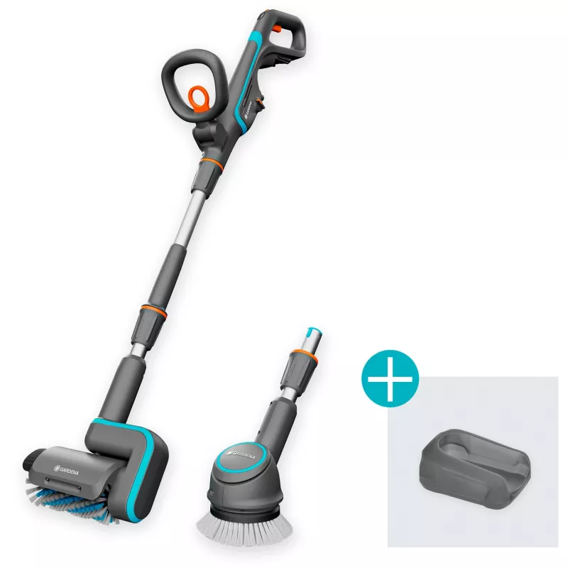 Limpiador eléctrico de terrazas GARDENA 14842-55 18V batería diseño ligero