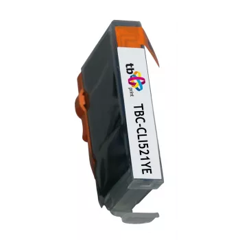 Cartucho de tinta TB compatible con Canon CLI-521Y 100% nuevo