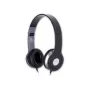 Auriculares Rebeltec City universal con micrófono negros RBLSLU00020
