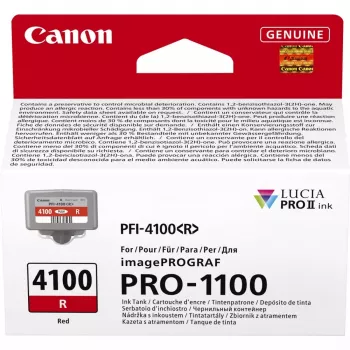 Cartucho de tinta Canon LUCIA PRO II 1 ud. original rendimiento estándar rojo