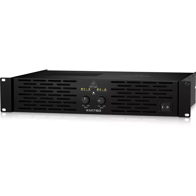 Amplificador de audio Behringer KM750 2.1 canales negro