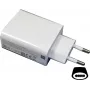 Xiaomi – MDY-12-EW + cable Type-C – 3 A – 55 W – blanco – adaptador de viaje de carga rápida (MDY-12-EW)