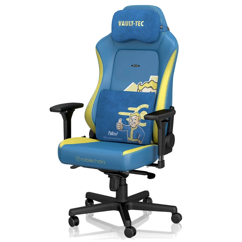 noblechairs Set de almohadas de espuma viscoelástica - Fallout Edición Vault-Tec