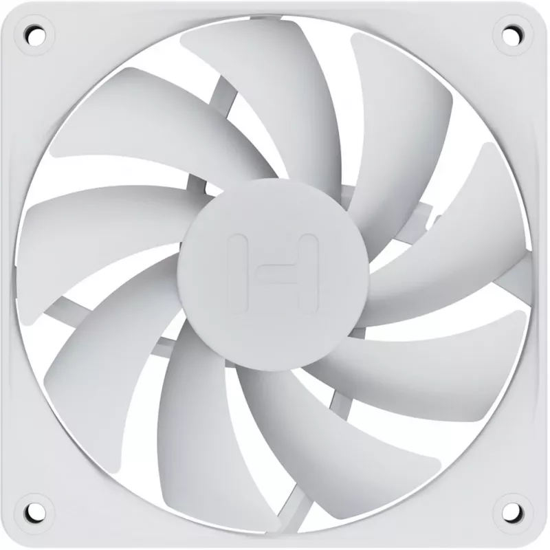 Ventilador de caja HYTE FA12 blanco 120 mm pack de 4 — 120 mm, blanco, modelo FA12