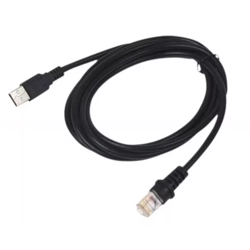 Cable USB Datalogic 90A052187 Type-A Power Over Terminal, trenzado, 5 m de longitud