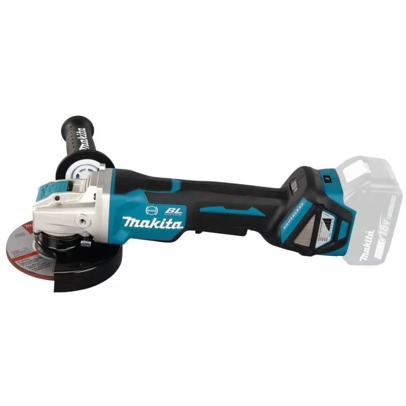 Makita DGA519Z - Amoladora angular - a batería - 125 mm - sin batería - 18 V (DGA519Z)