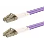 Cable de fibra óptica LOGON AL5LCLC07I/4I OM4 7 m LC–LC dúplex violeta