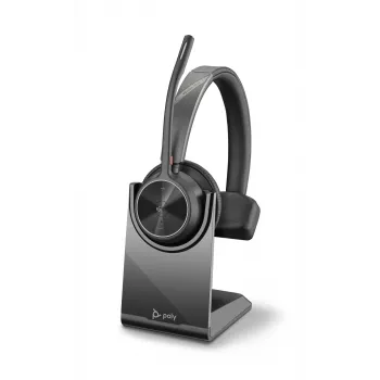 HP Poly Poly Voyager 4300 UC Series 4310 - Para Microsoft Teams - Auricular - On-Ear - Bluetooth - inalámbrico - USB-A - Certificado para Microsoft Teams (2