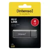 Memoria flash USB 2.0 4GB negro 3521451 INTENSO