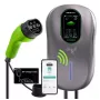 Estación de carga EV QOLTEC 52430 22 kW Wi-Fi RFID trifásica, 32 A, Type 2, IP54