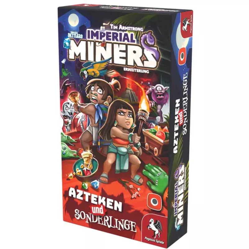 Imperial Miners: Aztecas y singulares, expansión de juego de mesa
