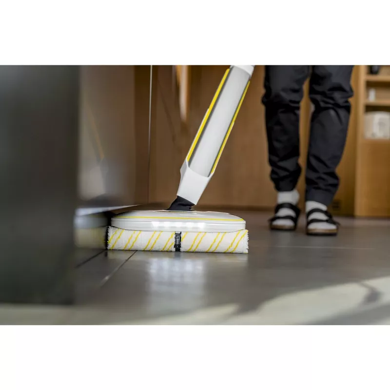 Escoba eléctrica Kärcher FC 8 Smart Signature Line batería húmedo sin bolsa plata blanco amarillo