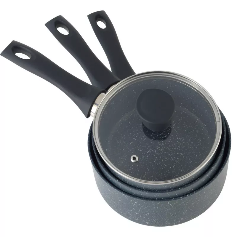 Set de ollas Russell Hobbs RH02818EU7, set de 5 piezas de cocina de piedra