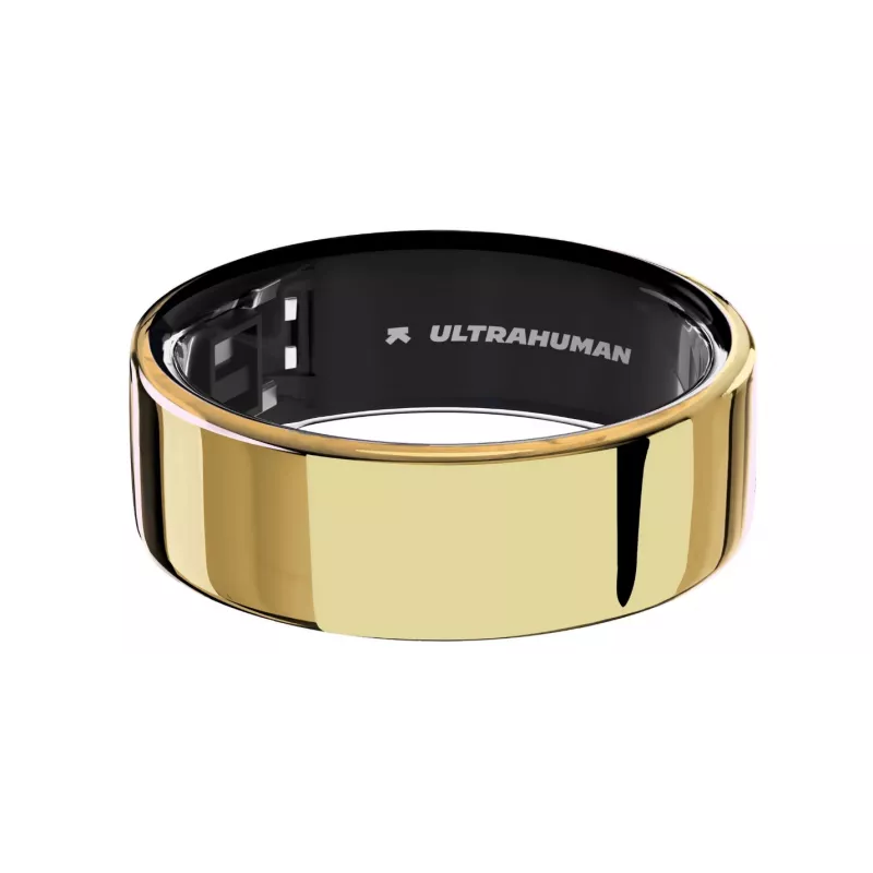 Ultrahuman | Ring Air | Bionic Gold | Talla 8 | Anillo inteligente