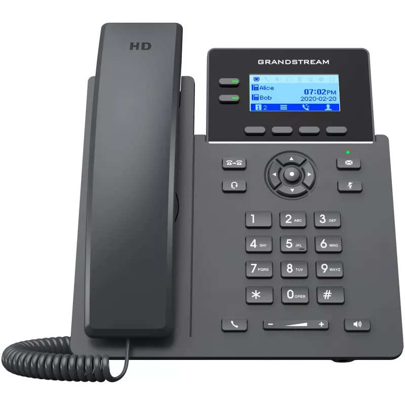 Teléfono IP Grandstream GRP2602P Negro