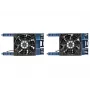 Kit de ventilador para HP Enterprise HPE ProLiant DL36X — unidad de ventilador, 254×381×104,9 mm, azul/negro