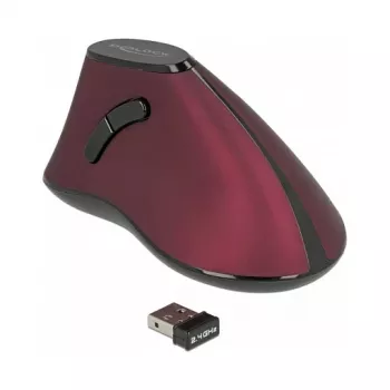 Ratón DeLOCK 12528 RF Wireless óptico 1000 DPI