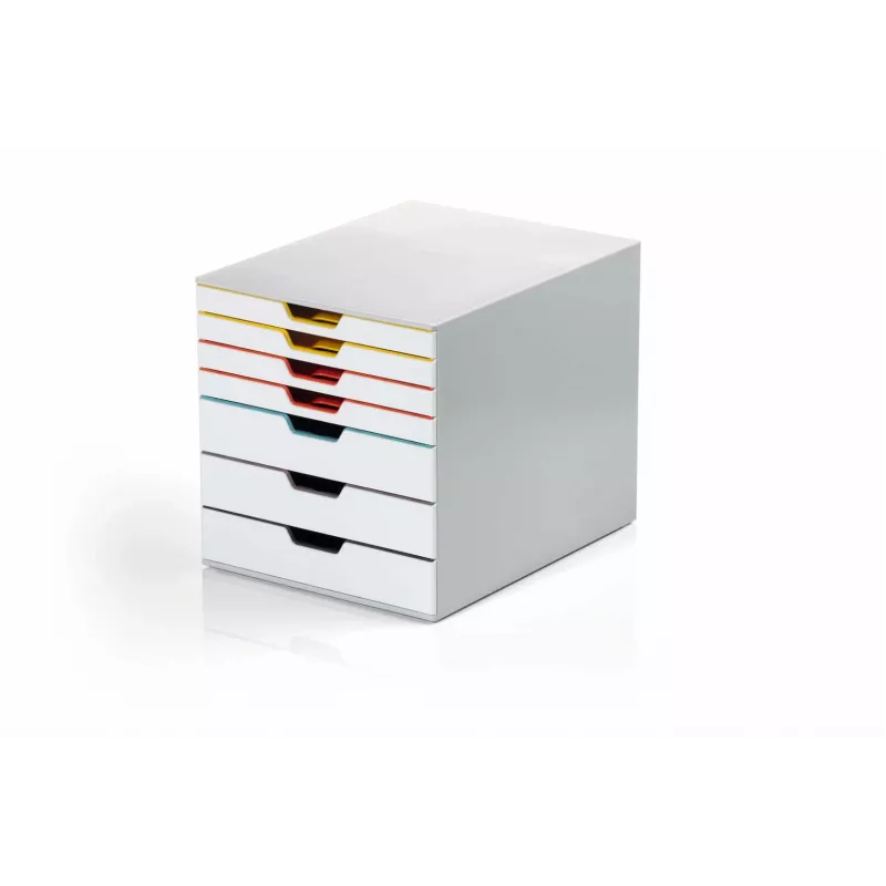 Durable VARICOLOR MIX 7 gris plástico 7 cajones