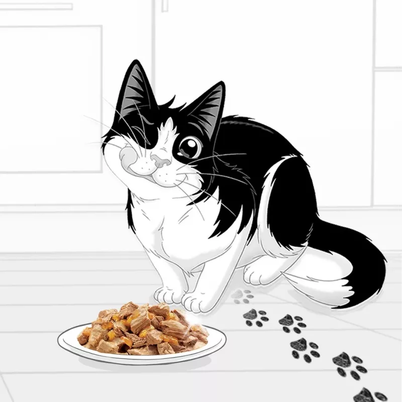 Purina Felix Fantastic Junior comida húmeda para gatos, 85 g