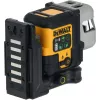 Láser multlínea a batería DeWalt DCLE14301GB 3×180° línea cruzada, 18V, líneas verdes, Powerstack Li-Ion integrado