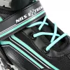 Patines 2IN1 Nils Extreme NH18190 negro/azul talla M (34-38) con patines de hockey intercambiables