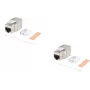 ShiverPeaks Keystone Jack Cat 8.1 metal BS08-45003-2, módulo RJ45 blindado para Ethernet de alta velocidad