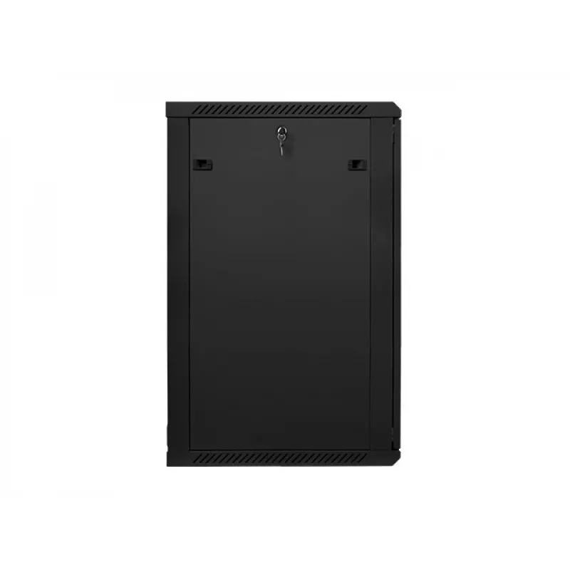 Armario de instalación de pared Lanberg 19'' 22U 600x600mm negro (puerta de cristal)