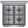 Gorenje GKS6C71XF Cocina independiente con horno Plata