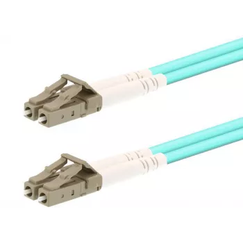 Cable de fibra óptica LOGON AL5LCLC07I/3I 7 m OM3 LC–LC aqua dúplex completo