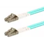 Cable de fibra óptica LOGON AL5LCLC07I/3I 7 m OM3 LC–LC aqua dúplex completo