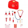Maletín de médico de Theo Klein, set de médico de juguete, color rojo