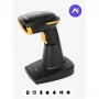 Escáner de códigos de barras Inateck BCST-36 — conexión USB por cable, diseño ergonómico, negro