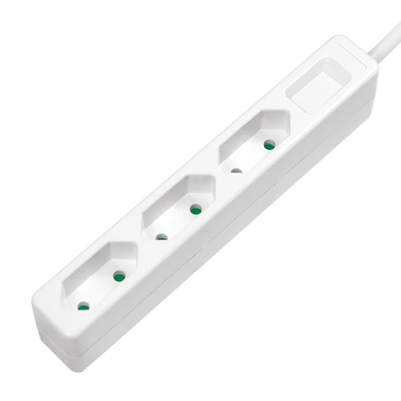 Alargador de corriente LogiLink LPS229 1,5 m 3 salidas AC interior blanco