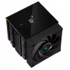 Disipador de aire para procesador DeepCool AK620 DIGITAL 12 cm Negro 1 unidad