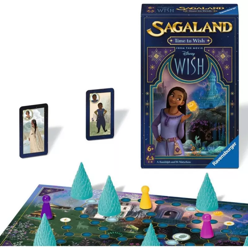 Disney Wish Sagaland, juego de mesa