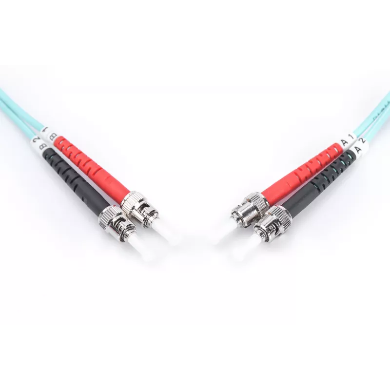 Cable de conexión de fibra óptica Digitus OM3 ST/ST 2m
