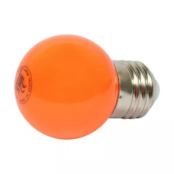 Synergy 21 LED Retrofit E27 lámpara gota G45 naranja 1 vatio para guirnalda luminosa