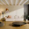 Soporte de suelo MACLEAN MC-496 para Sonos Era 100 y 300, ajustable en altura 682–1068 mm