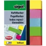 Etiquetas autoadhesivas Sigel HN625 azul verde rosa rojo amarillo